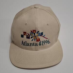 1996 Atlanta Olympics Collection Olive Leaves SNAPBACK HAT